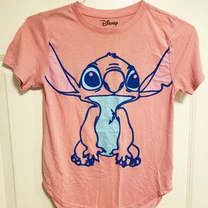 GIRLS DISNEY LILO and STITCH TSHIRT - "WEIRD BUT CUTE" - S (3-5) - RN 71868
